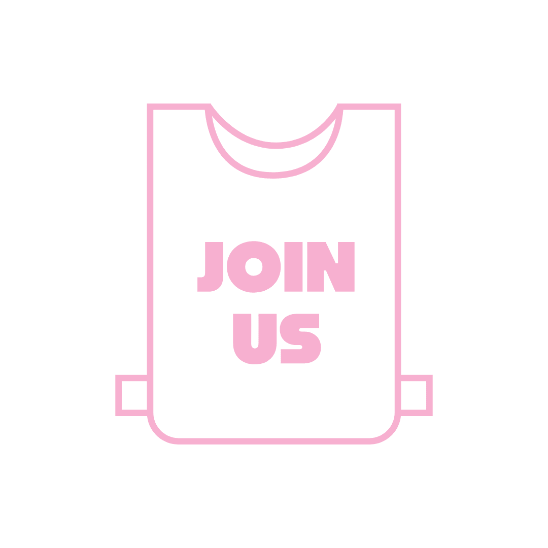 Icon of a bib with Join Us on